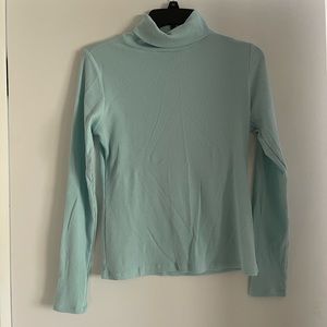 Old Navy - Aqua Blue Turtleneck, Size M